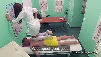 nurse touches physician before fuckfest