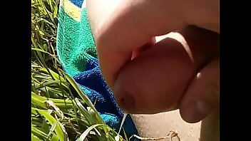 nude beach spunk